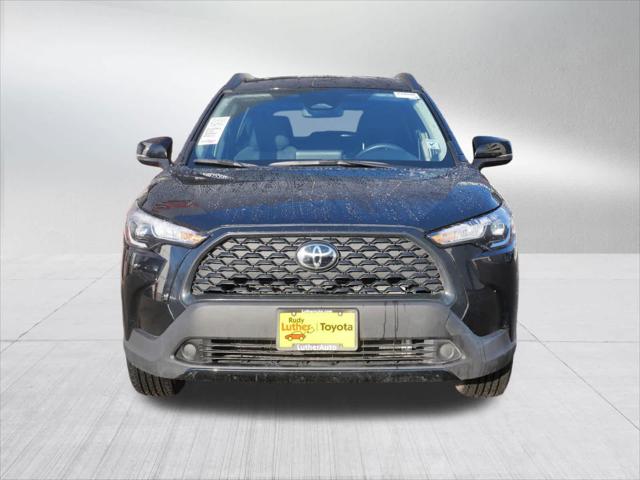 Certified 2025 Toyota Corolla Cross LE with VIN 7MUCAAAG2SV129648 for sale in Golden Valley, Minnesota