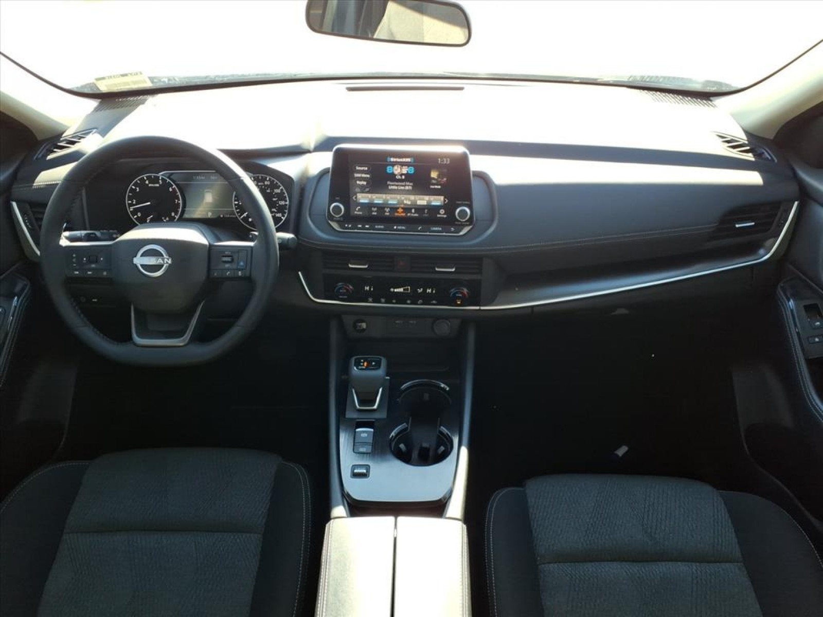 2025 Nissan Rogue SV White at Robbins Nissan