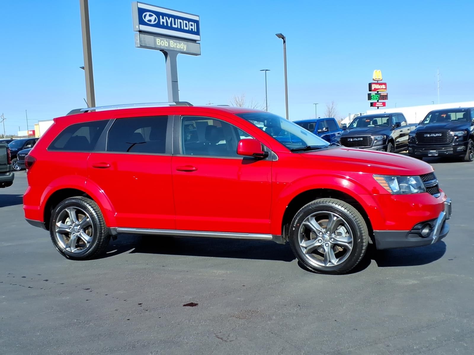 Used 2017 Dodge Journey Crossroad Plus with VIN 3C4PDCGB2HT501868 for sale in Decatur, IL