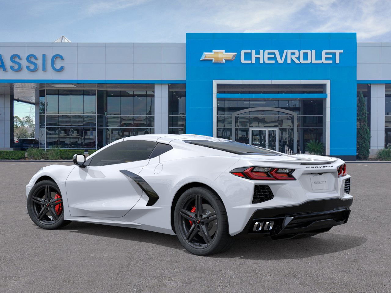 2026 Chevrolet Corvette Stingray 1LT White at Classic Elite Chevrolet Hwy 6