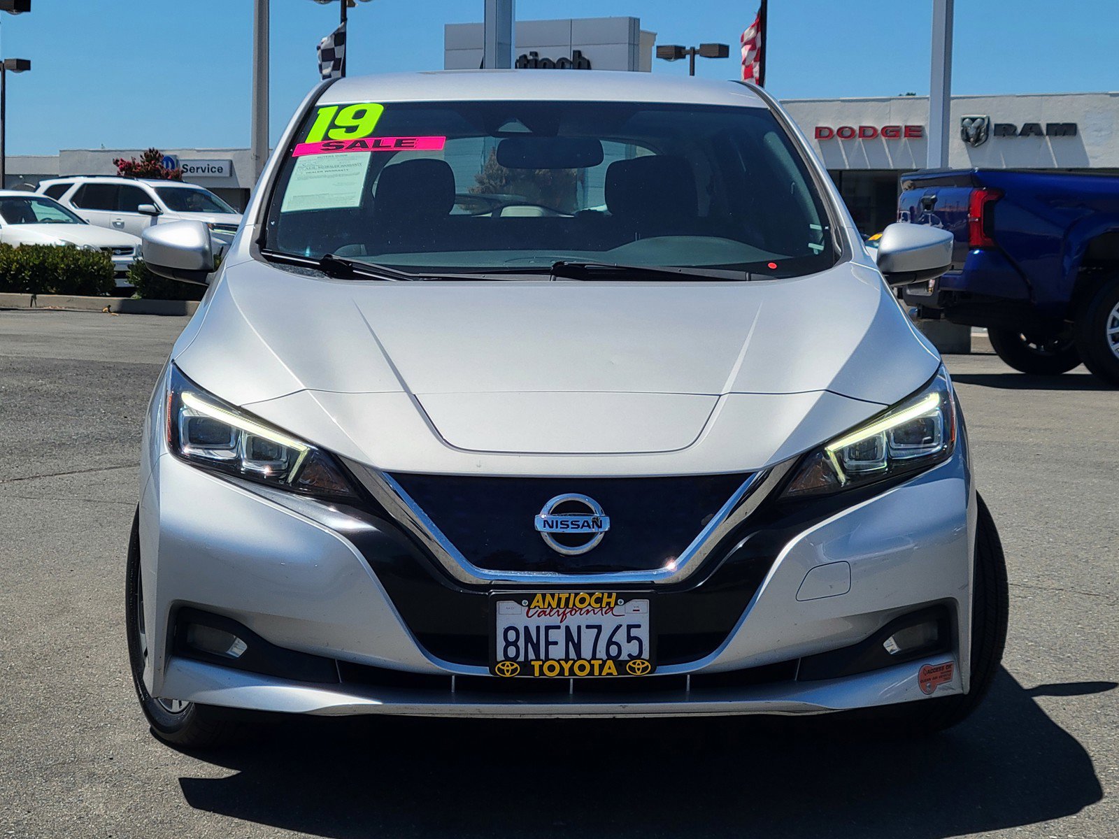 Used 2019 Nissan Leaf SV with VIN 1N4AZ1CP8KC320375 for sale in Pittsburg, CA