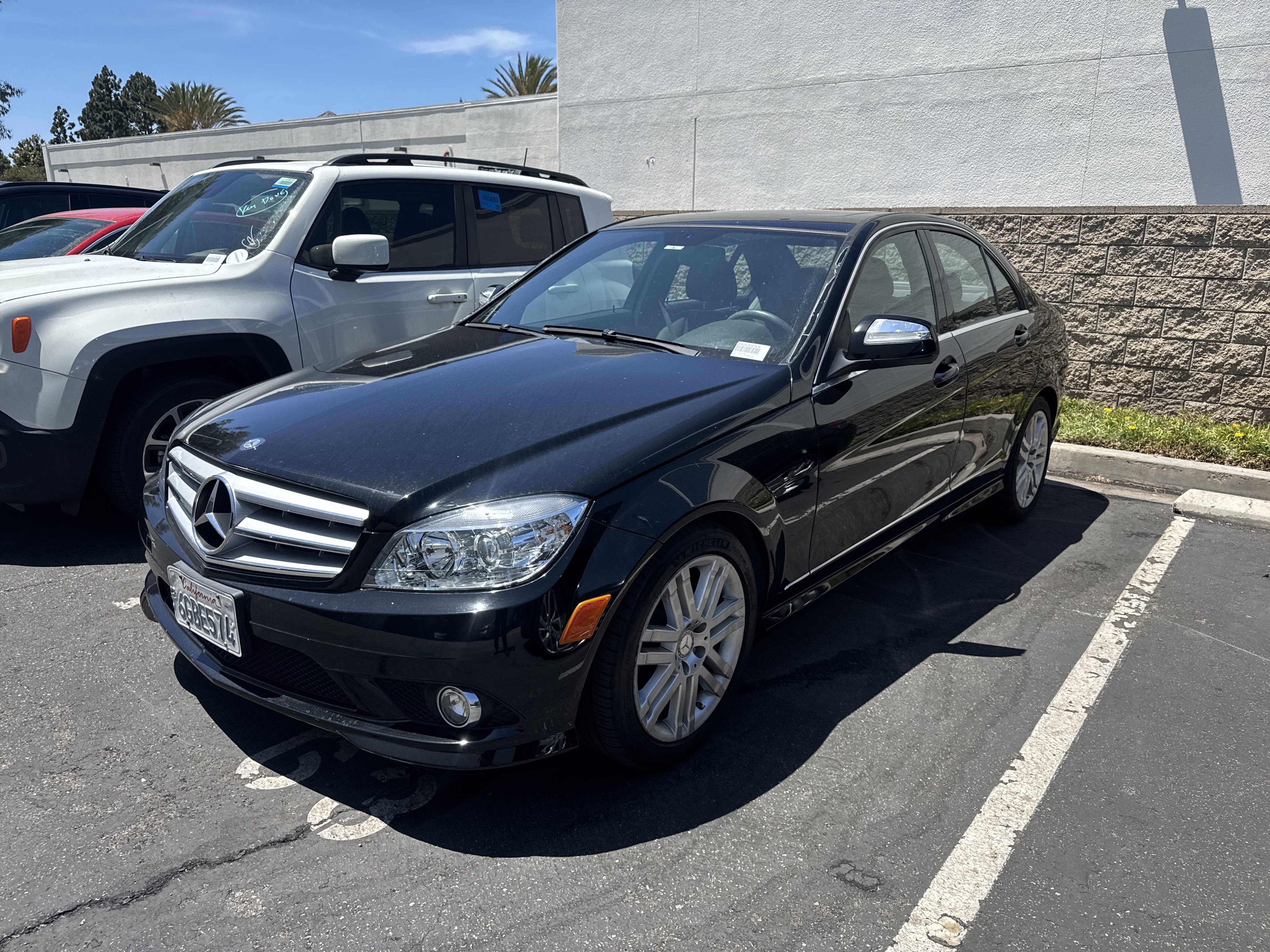 Used 2009 Mercedes-Benz C-Class C300 Luxury with VIN WDDGF54X29F245772 for sale in Huntington Beach, CA