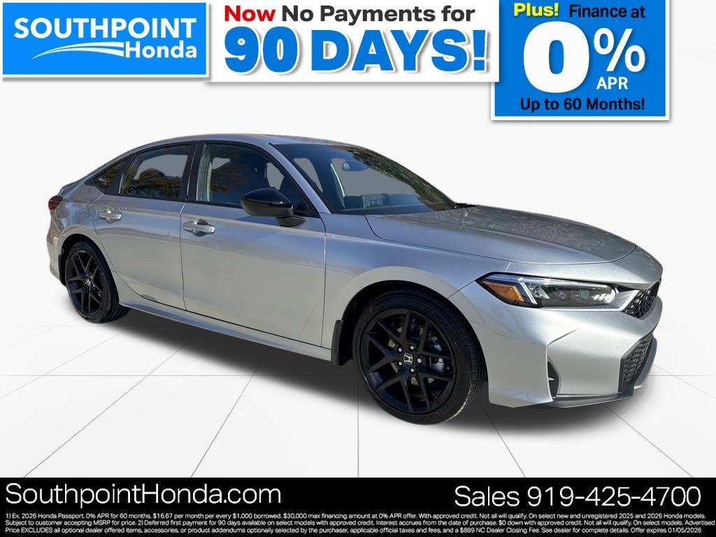 2026 Honda Civic Sport's photo