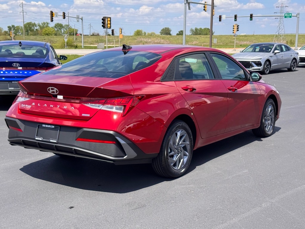 2025 Hyundai Elantra Hybrid Blue photo 2