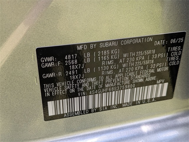 2025 Subaru Crosstrek Sport photo 30