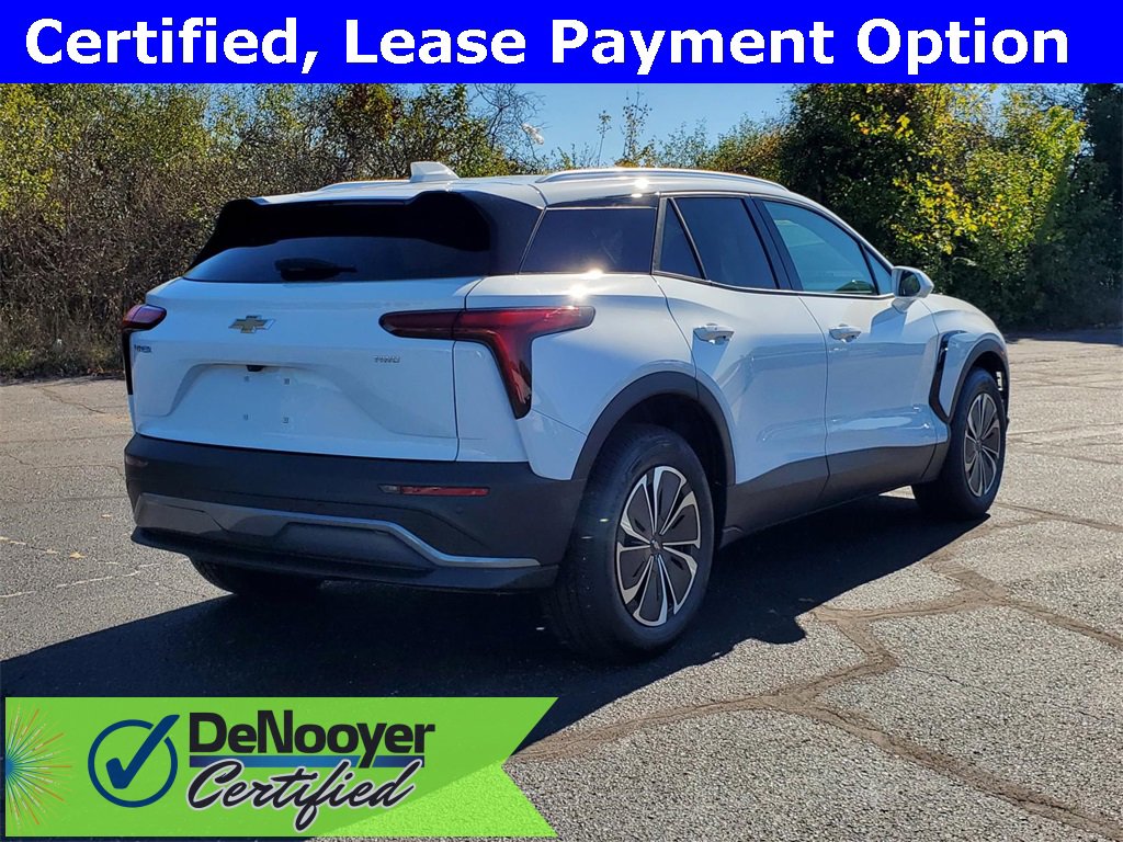 Certified 2025 Chevrolet Blazer EV LT with VIN 3GNKDGRJ9SS173861 for sale in Kalamazoo, MI