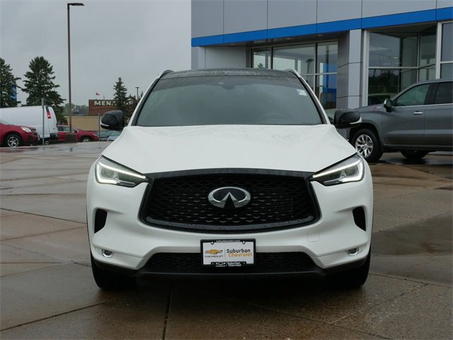 Used 2022 INFINITI QX50 LUXE I-LINE with VIN 3PCAJ5BB6NF114302 for sale in Eden Prairie, Minnesota