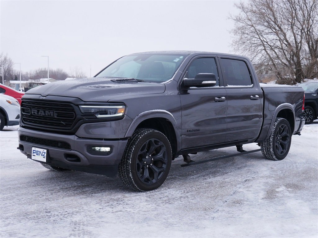 Used 2021 RAM Ram 1500 Pickup Limited with VIN 1C6SRFHM7MN809794 for sale in Rochester, Minnesota