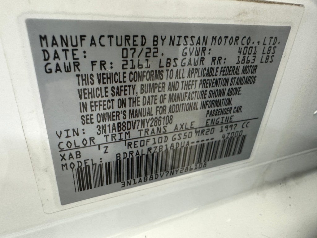 2022 Nissan Sentra SR photo 31
