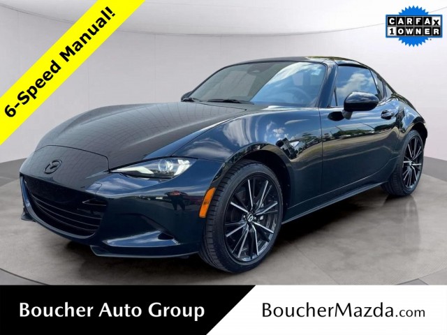 Pre-Owned 2024 Mazda MX-5 Miata RF Grand Touring 2D Convertible in