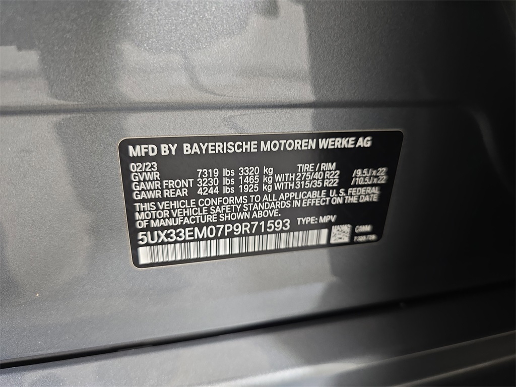 2023 Bmw X7 M60i photo 30