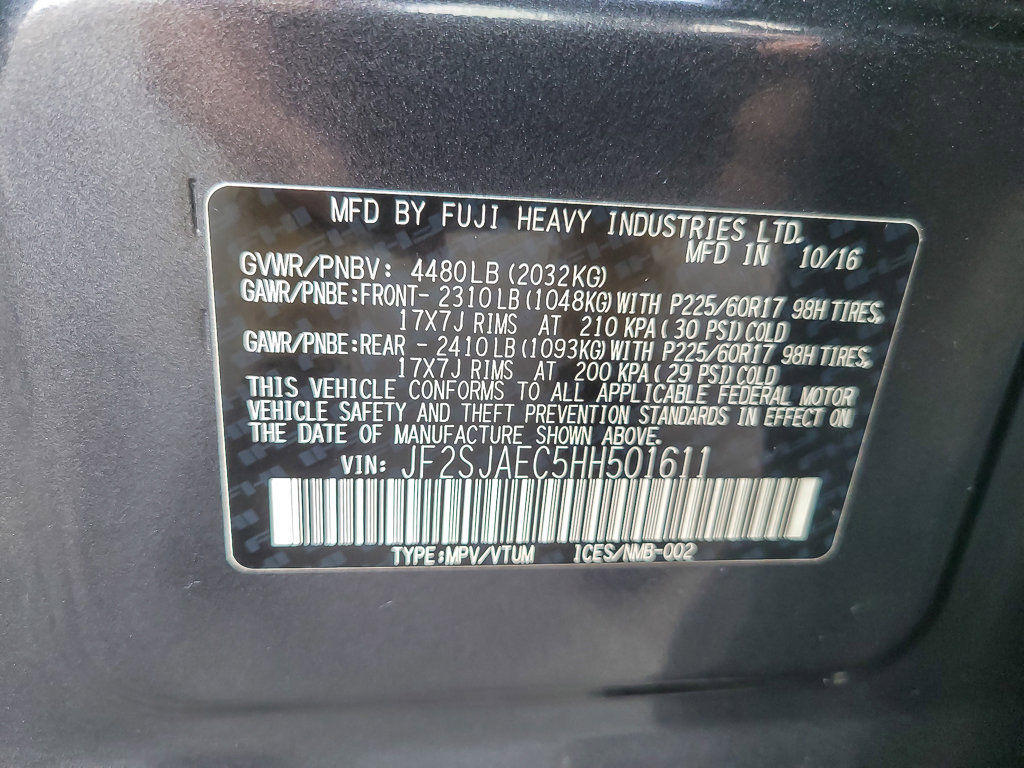 2017 SUBARU FORESTER - Image 23