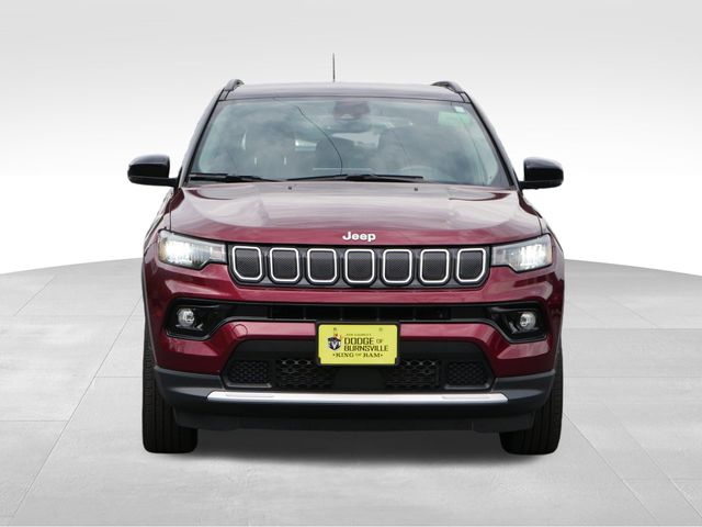 Used 2022 Jeep Compass Limited with VIN 3C4NJDCB8NT209696 for sale in Burnsville, Minnesota