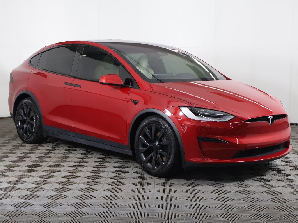 Used 2022 Tesla Model X Long Range with VIN 7SAXCDE54NF336604 for sale in Streetsboro, OH