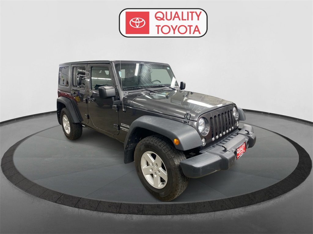 Used 2016 Jeep Wrangler Unlimited Sport S with VIN 1C4BJWDG0GL287302 for sale in Fergus Falls, Minnesota