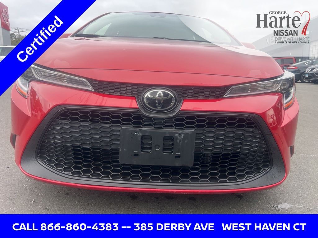 Used 2021 Toyota Corolla LE with VIN JTDVPMAE0MJ171771 for sale in West Haven, CT