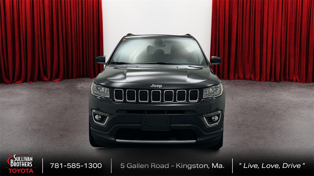 Used 2018 Jeep Compass Limited with VIN 3C4NJDCB3JT355160 for sale in Kingston, MA