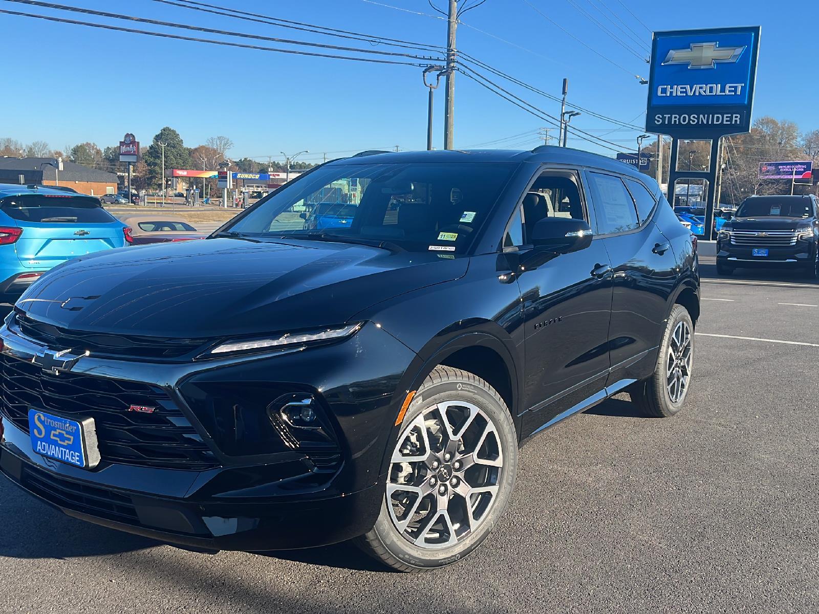 New 2025 Black Chevrolet RS image 1