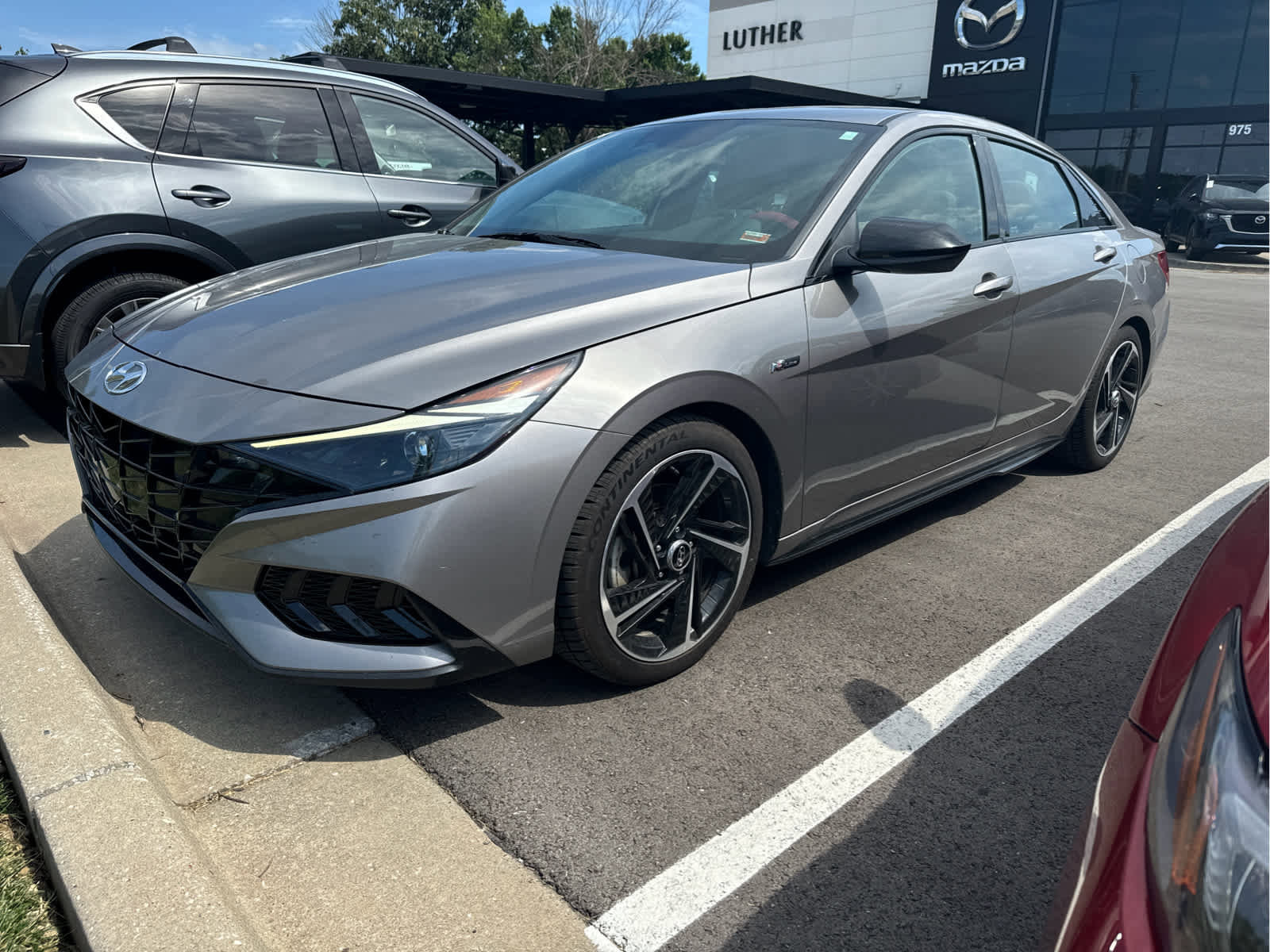 Used 2023 Hyundai Elantra N Line with VIN KMHLR4AF4PU373635 for sale in Kansas City