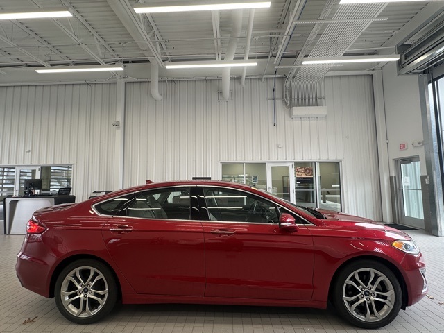 Used 2020 Ford Fusion Hybrid Titanium with VIN 3FA6P0RU1LR232998 for sale in North Haven, CT