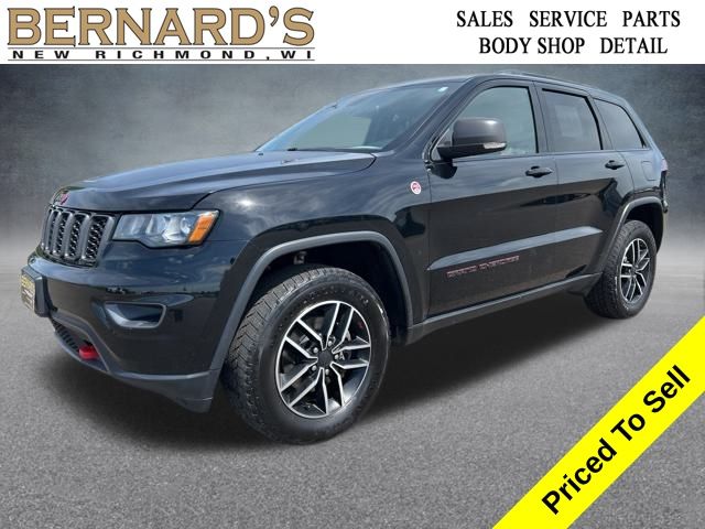 Used 2020 Black Jeep Trailhawk image 1