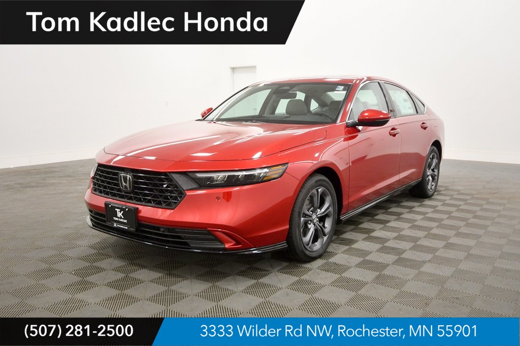 New 2025 Radiant Red Metallic Honda EX-L image 1