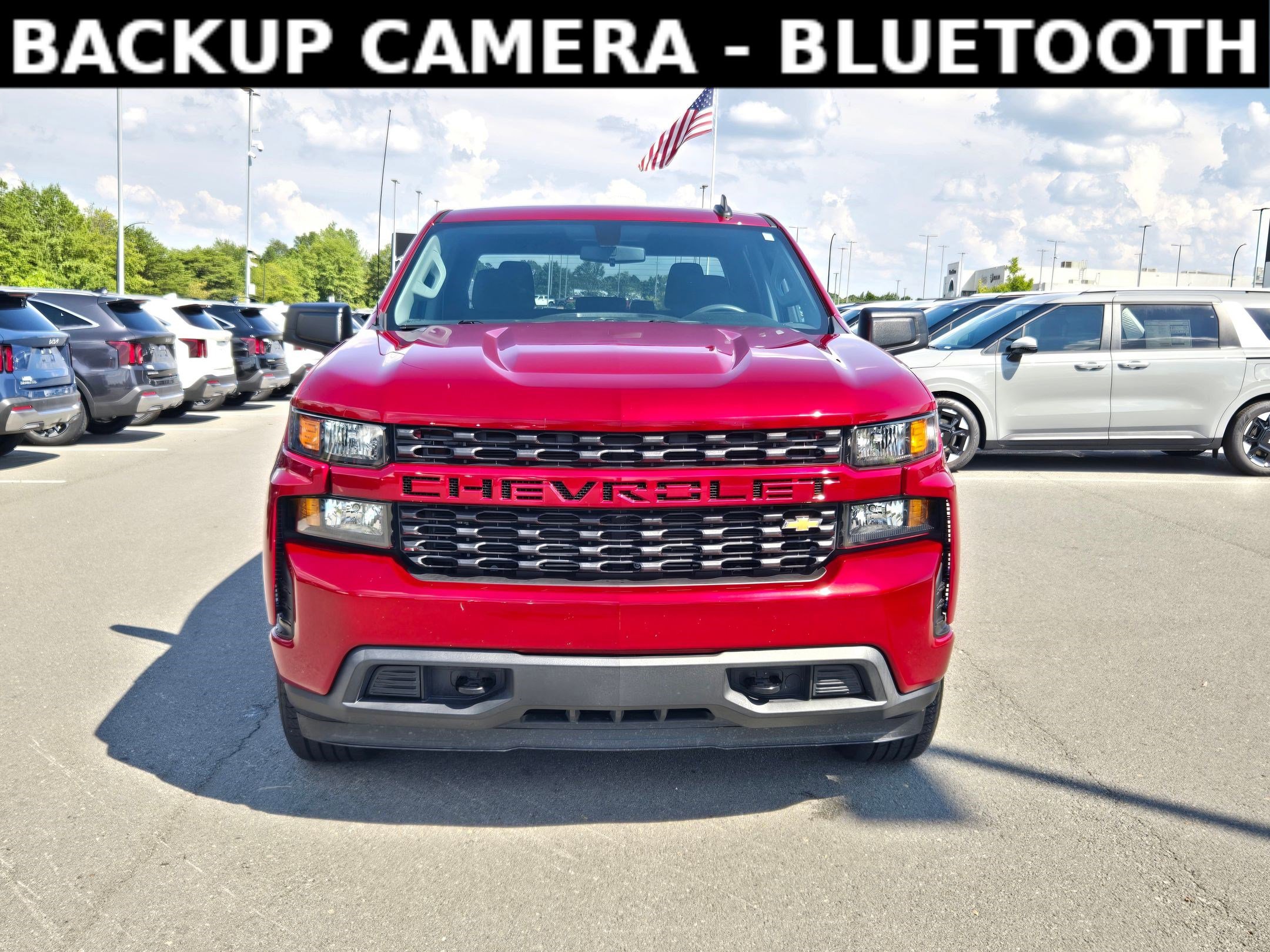 Used 2021 Chevrolet Silverado 1500 Custom with VIN 3GCPYBEK4MG206825 for sale in Little Rock