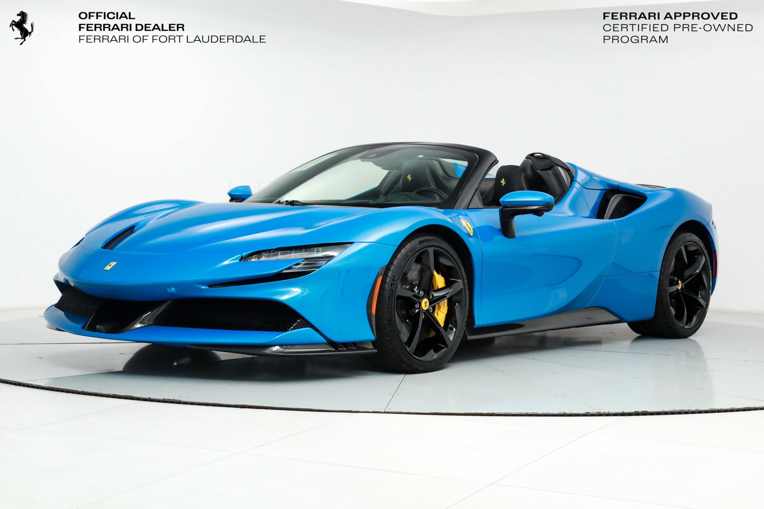 Certified Used 2023 Blue Ferrari  image 1
