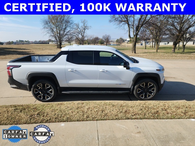 Used 2025 Chevrolet Silverado EV LT with VIN 1GC10ZED8SU401988 for sale in Broken Arrow, OK
