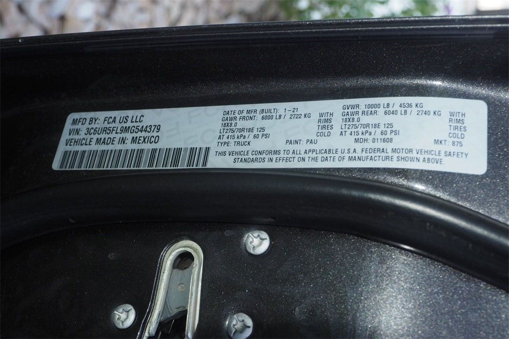 2021 Ram 2500 Laramie photo 26