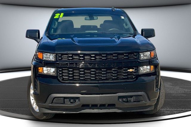 Used 2021 Chevrolet Silverado 1500 Custom with VIN 3GCPYBEKXMG202035 for sale in Kansas City