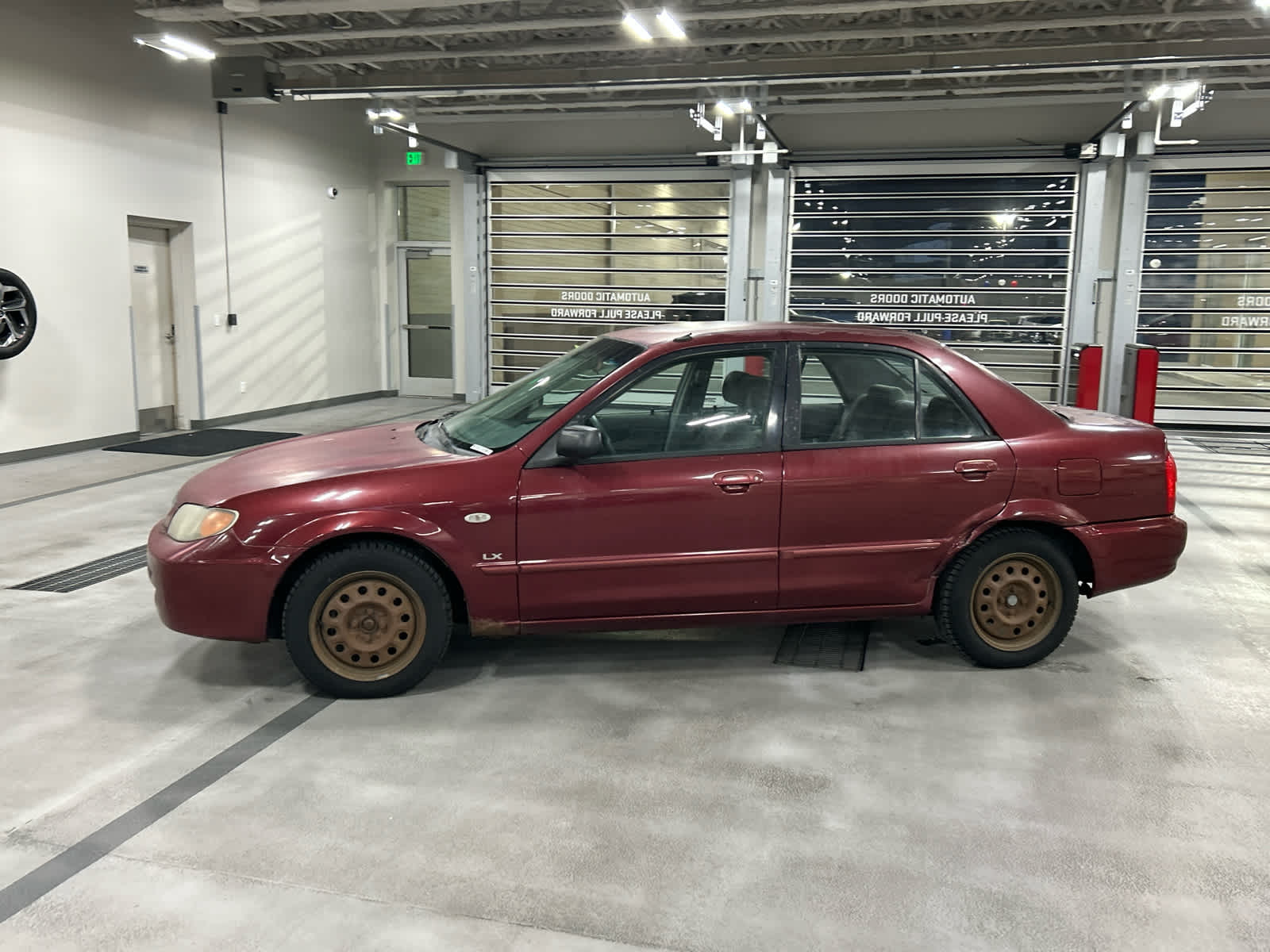 Used 2002 Mazda Protege DX with VIN JM1BJ225120625181 for sale in Murray, UT