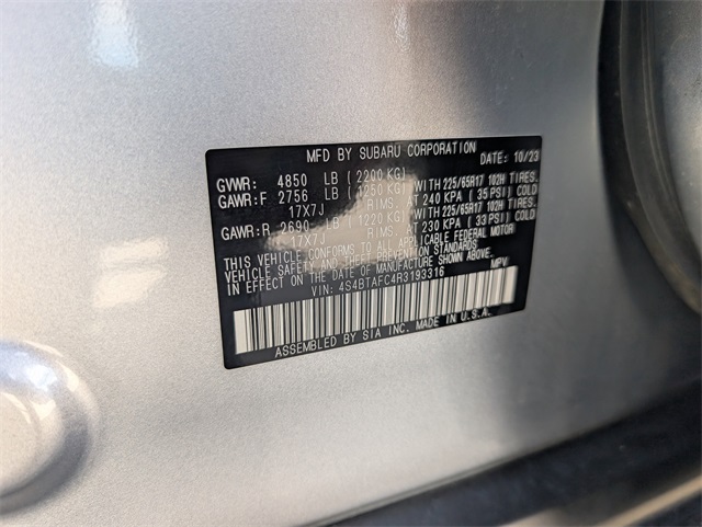 2024 Subaru Outback Premium photo 25