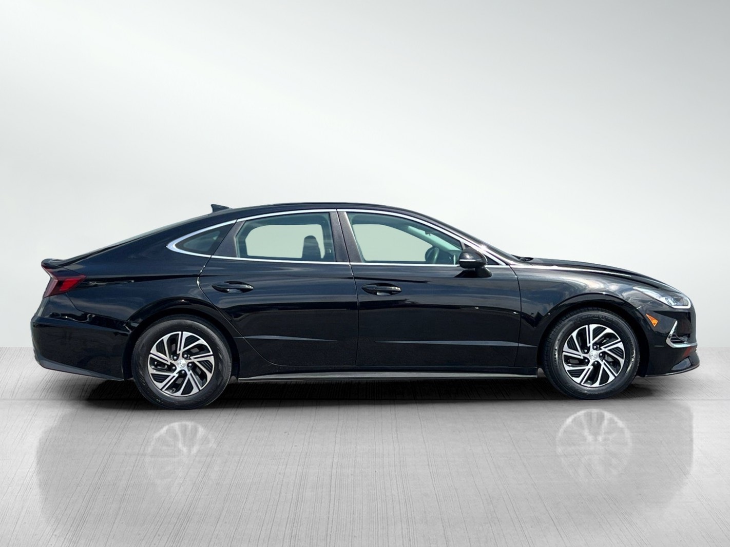 2021 Hyundai Sonata Hybrid Blue photo 2