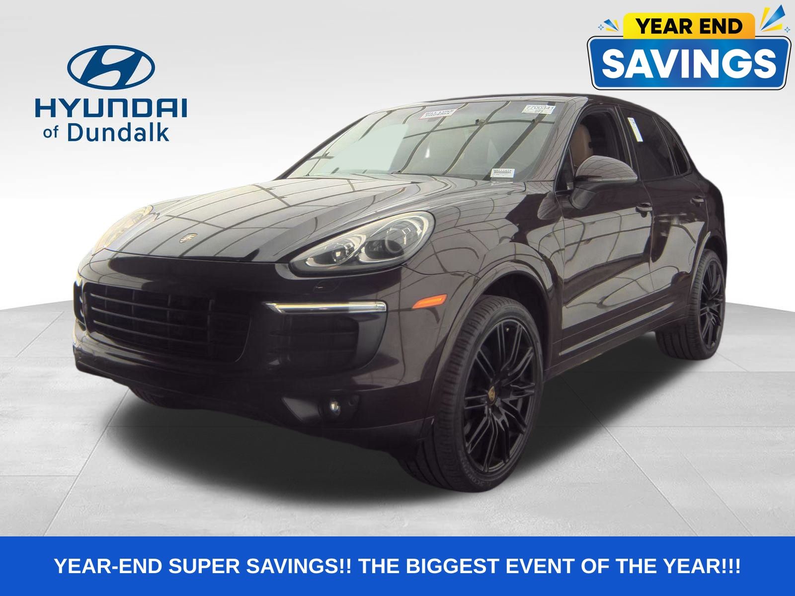 2018 Porsche Cayenne Platinum Edition's photo