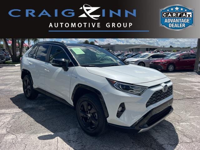 Certified Pre-Owned 2020 Toyota RAV4 HYBRID XSE AWD SUV in Hollywood ...