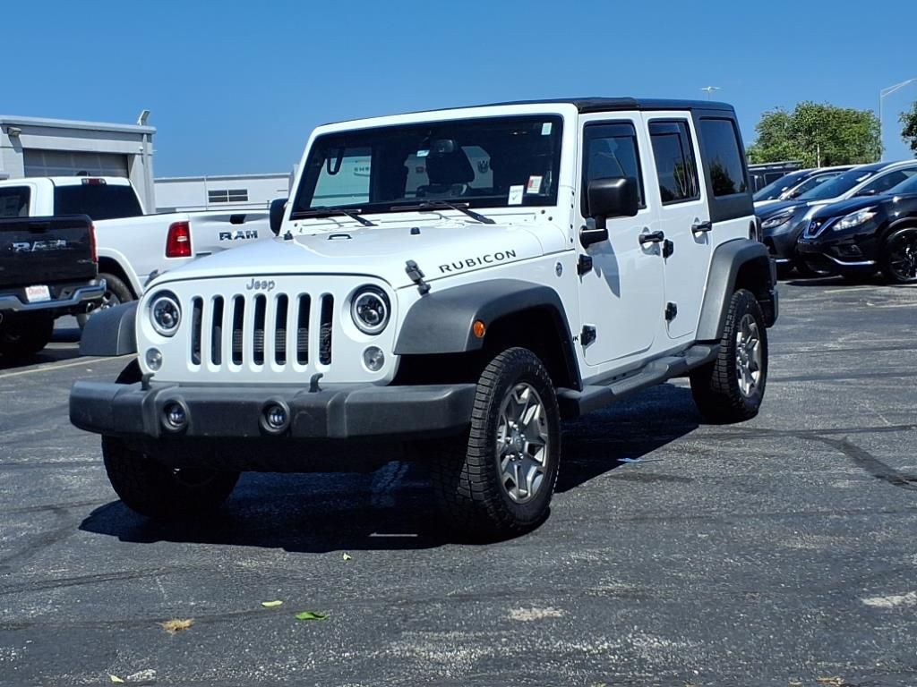 Used 2018 Jeep Wrangler JK Unlimited Rubicon with VIN 1C4BJWFG8JL901324 for sale in Kansas City