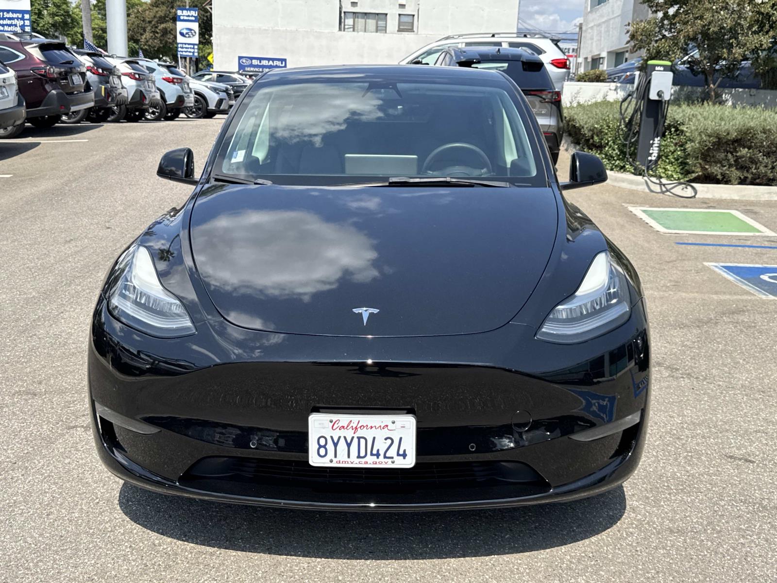 Used 2021 Tesla Model Y Long Range with VIN 5YJYGDEE6MF302202 for sale in Kansas City
