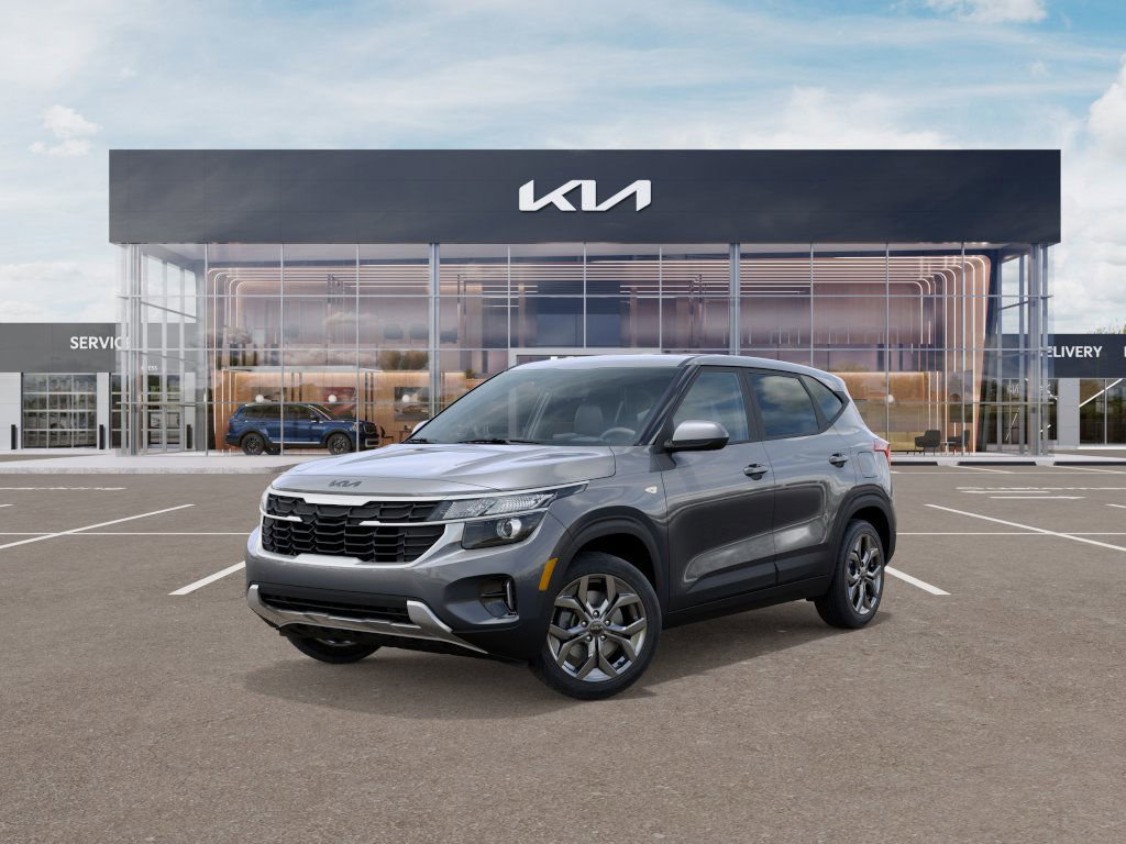 New 2025 Steel Gray Kia LX image 1