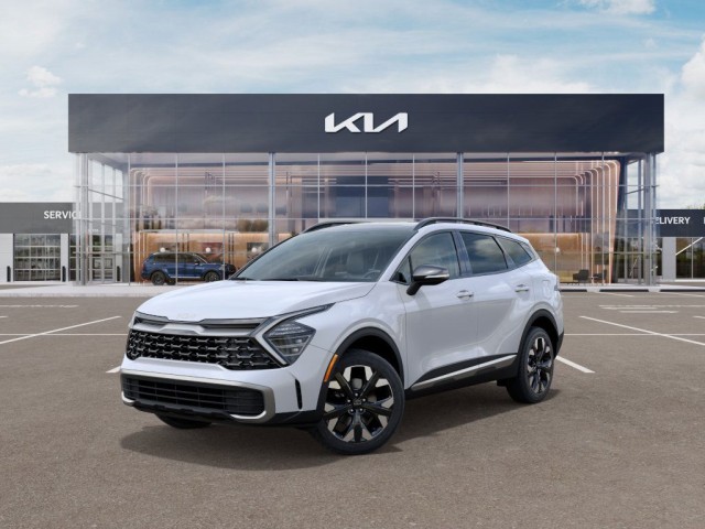Used 2024 Glacial White Pearl Kia X-Line image 1