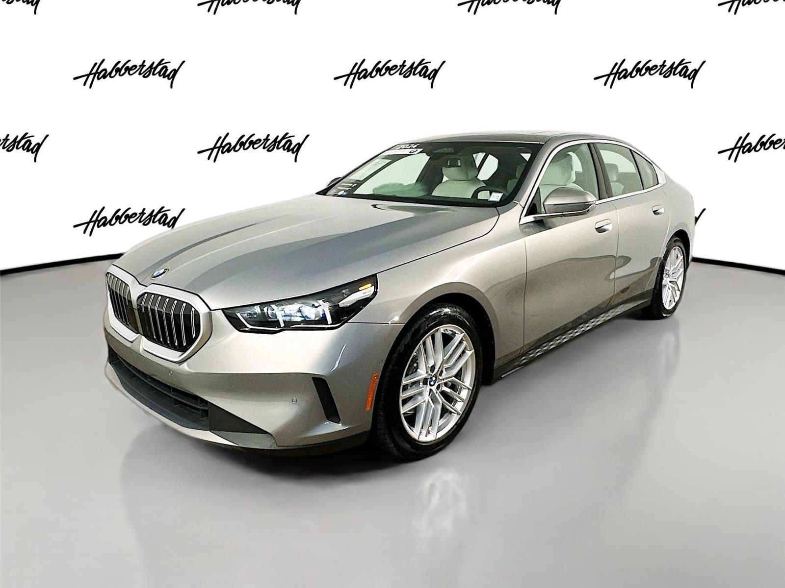 Certified Used 2024 GREY BMW 530i xDrive image 1