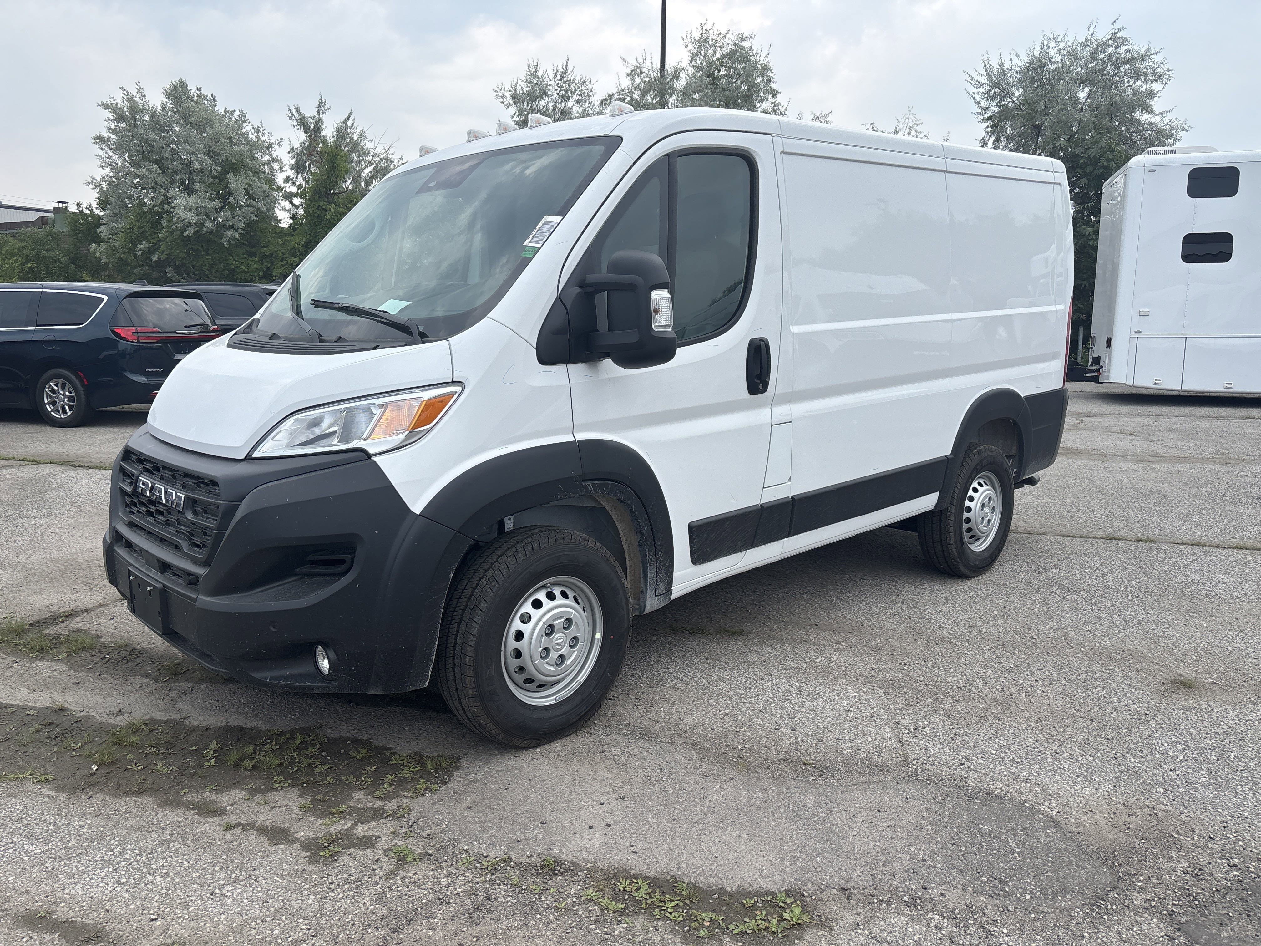 New 2025 Bright White Ram Tradesman image 1
