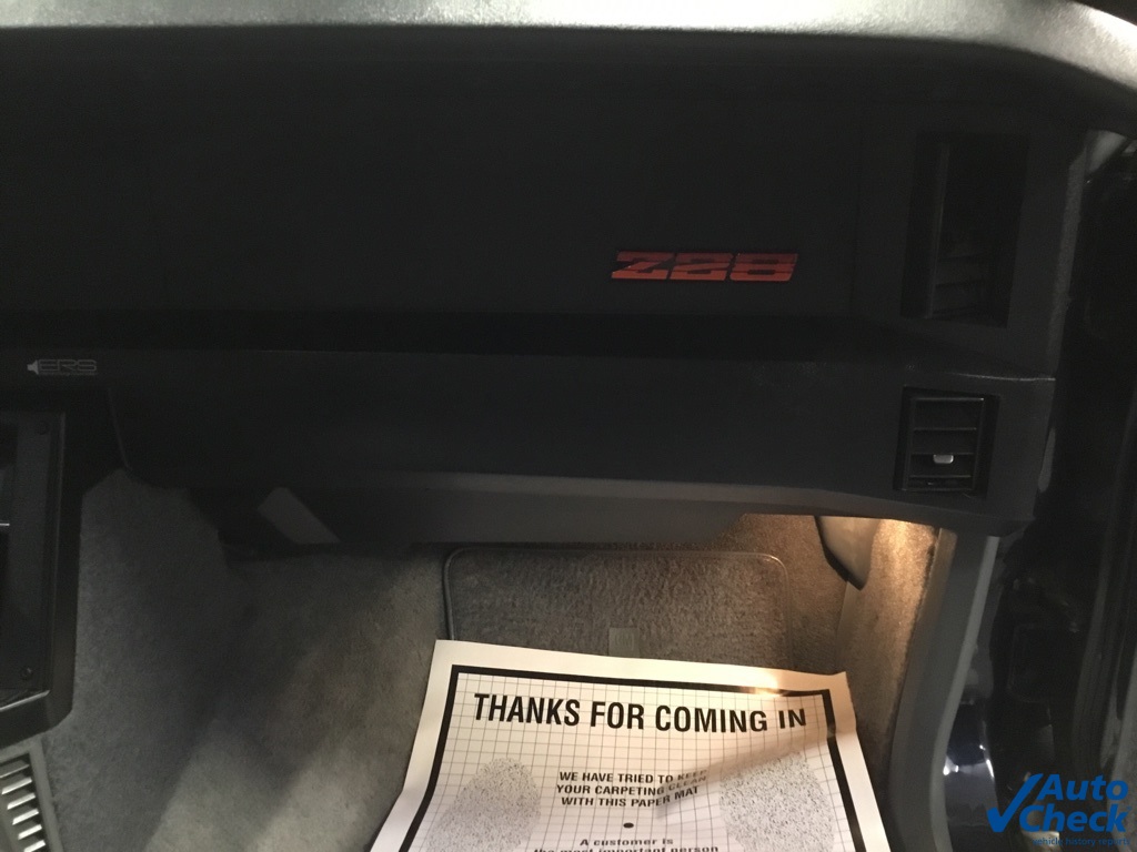 1987 Chevrolet Camaro Z28 photo 23