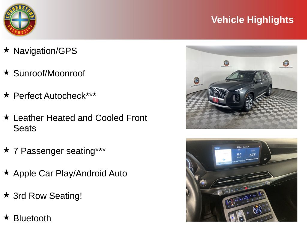 Used 2021 Hyundai Palisade Limited with VIN KM8R5DHE2MU218063 for sale in Elk River, Minnesota