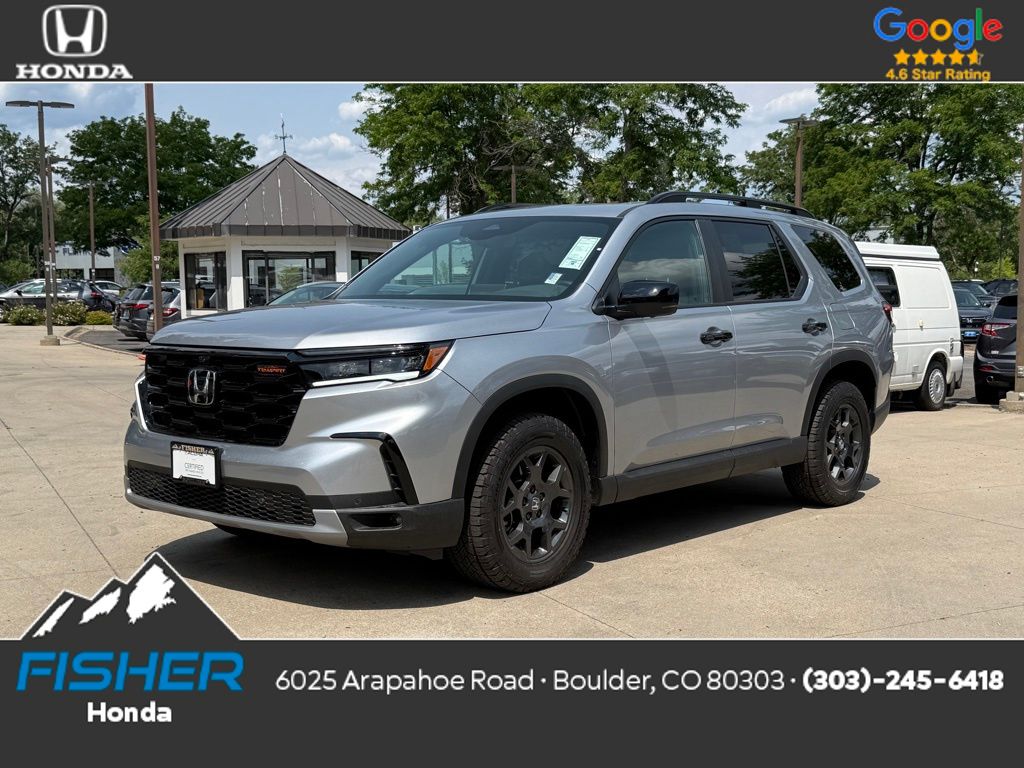 Certified Used 2025 Lunar Silver Metallic Honda AWD TRAILSPORT image 1