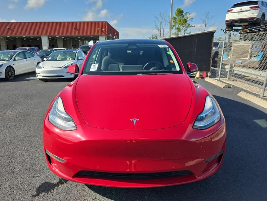 Used 2022 Tesla Model Y Long Range with VIN 7SAYGAEE3NF398065 for sale in Bedford, OH