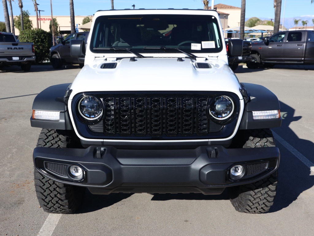 New 2026 Bright White Clear-Coat Exterior Paint Jeep Willys image 8
