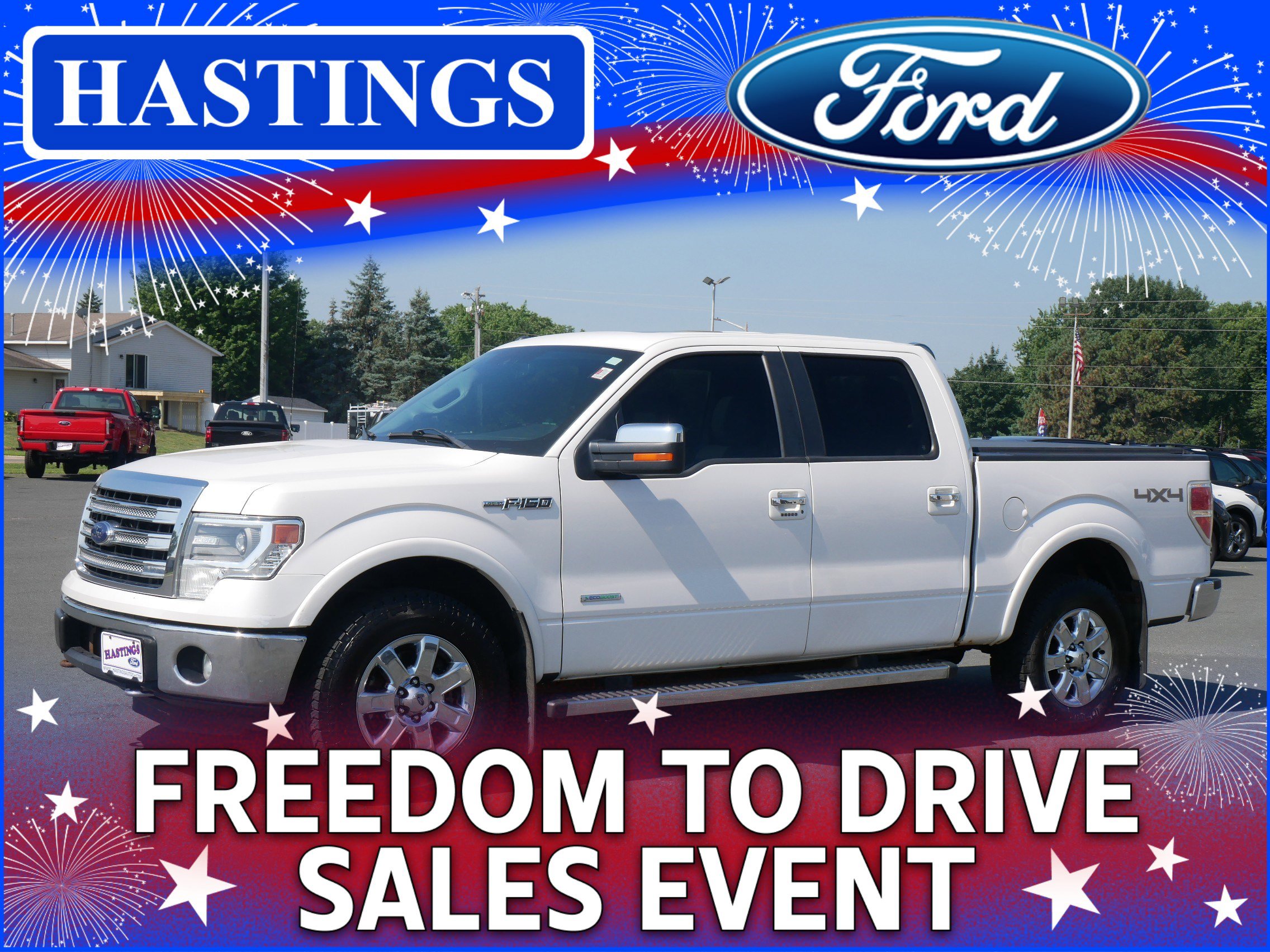 Used 2013 Ford F-150 Lariat with VIN 1FTFW1ETXDKD75034 for sale in Hastings, Minnesota
