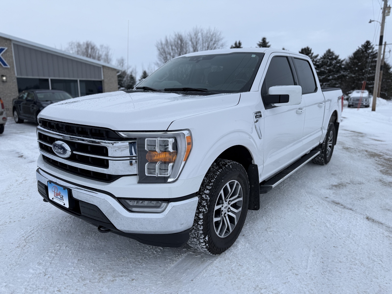 Used 2021 Ford F-150 Lariat with VIN 1FTFW1E82MKE07566 for sale in Luverne, Minnesota