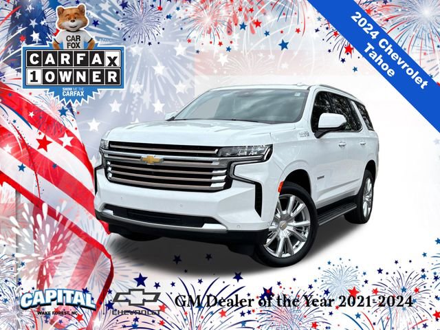 Used 2024 Summit White Chevrolet High Country image 1